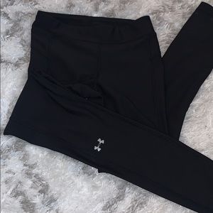 black under armour athletic legging
